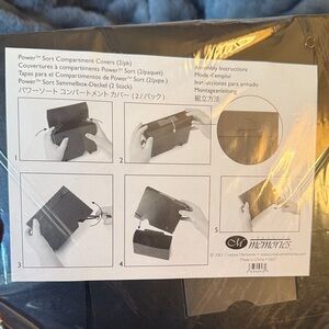 Creative Memories Power Sort Compartment Covers, (2/pack)